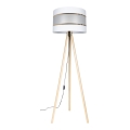 Lampadaire CORAL 1xE27/60W/230V beige/blanc/doré