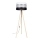 Lampadaire CORAL 1xE27/60W/230V beige/noir/blanc/chrome mat
