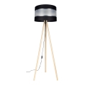 Lampadaire CORAL 1xE27/60W/230V beige/noir/chrome mat