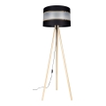 Lampadaire CORAL 1xE27/60W/230V beige/noir/doré