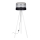 Lampadaire CORAL 1xE27/60W/230V blanc/noir/gris/chrome mat