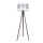 Lampadaire CORAL 1xE27/60W/230V marron/blanc/chrome mat