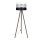 Lampadaire CORAL 1xE27/60W/230V marron/noir/blanc/chrome mat