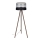 Lampadaire CORAL 1xE27/60W/230V marron/noir/gris/chrome mat