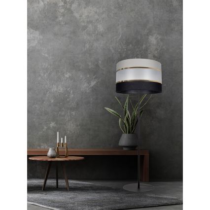 Lampadaire CORAL 1xE27/60W/230V noir/gris