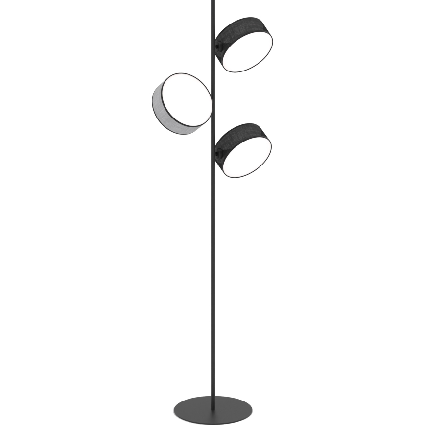Lampadaire DRUMZ 3xE14/10W/230V noir/gris