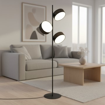 Lampadaire DRUMZ 3xE14/10W/230V noir