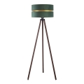 Lampadaire DUO 1xE27/60W/230V vert/marron