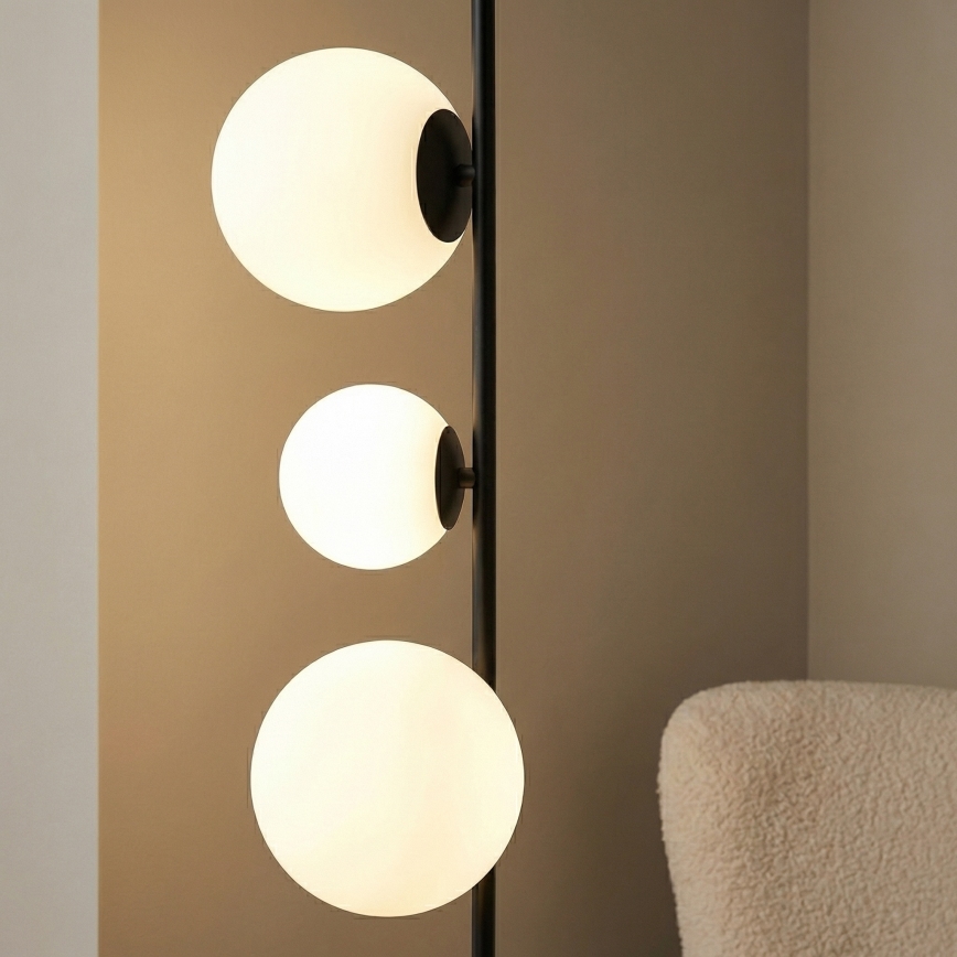 Lampadaire ETNO 4xG9/8W/230V noir