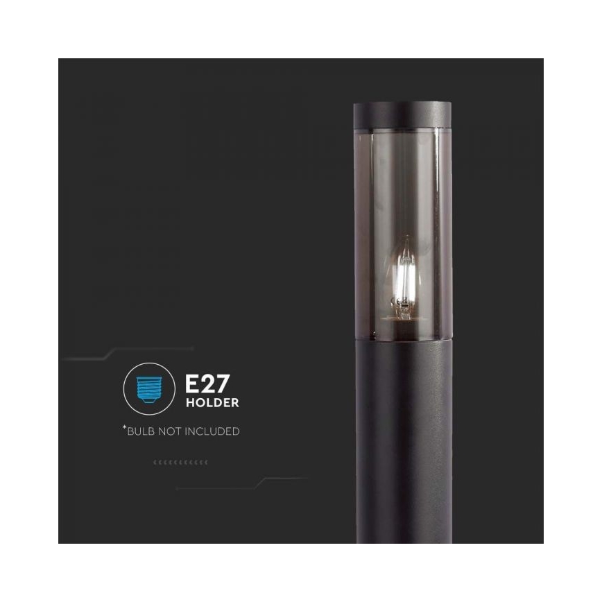 Lampadaire extérieur 1xE27/18W/230V IP44 100 cm
