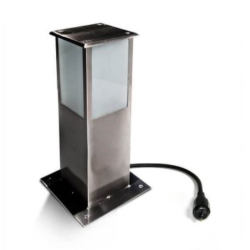 Lampadaire extérieur EASY CONNECT 1xE27/40W/230V IP44 acier inoxydable