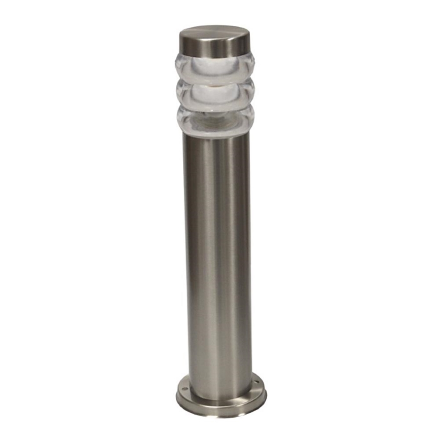 Lampadaire extérieur LULA 1xE27/11W/230V IP44 acier inoxydable