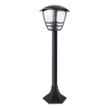 Lampadaire extérieur TEVIO 1xE27/60W/230V IP54 97 cm noir