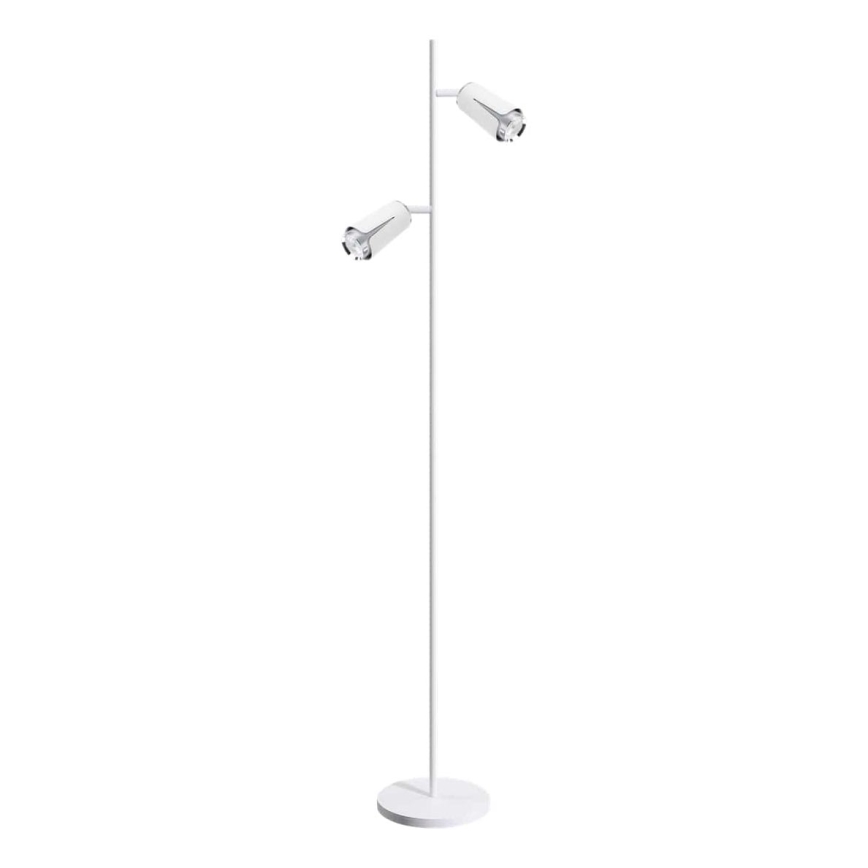 Lampadaire FLEUR 2xGU10/8W/230V blanc