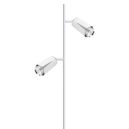 Lampadaire FLEUR 2xGU10/8W/230V blanc