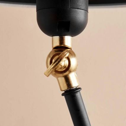 Lampadaire flexible AYD 1xE27/40W/230V noir