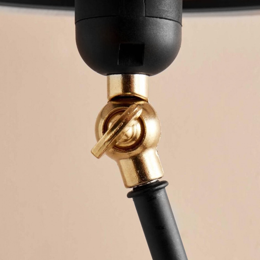 Lampadaire flexible AYD 1xE27/40W/230V noir