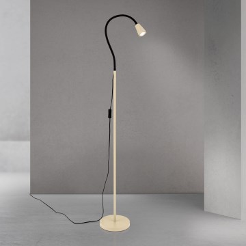 Lampadaire flexible DOTTY 1xGU10/10W/230V beige/noir
