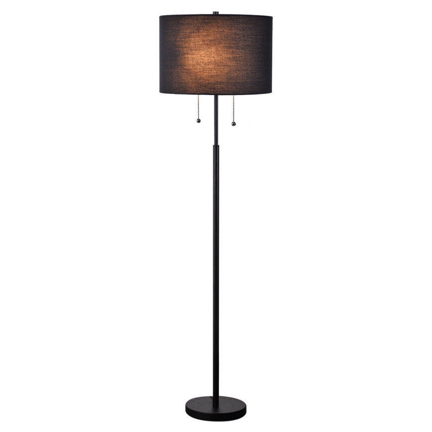 Lampadaire FOGO 2xE27/15W/230V noir