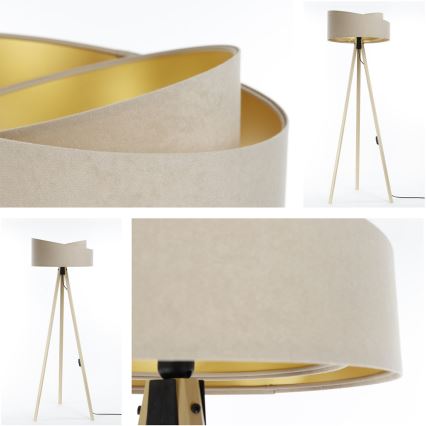 Lampadaire GALAXY 1xE27/60W/230V beige