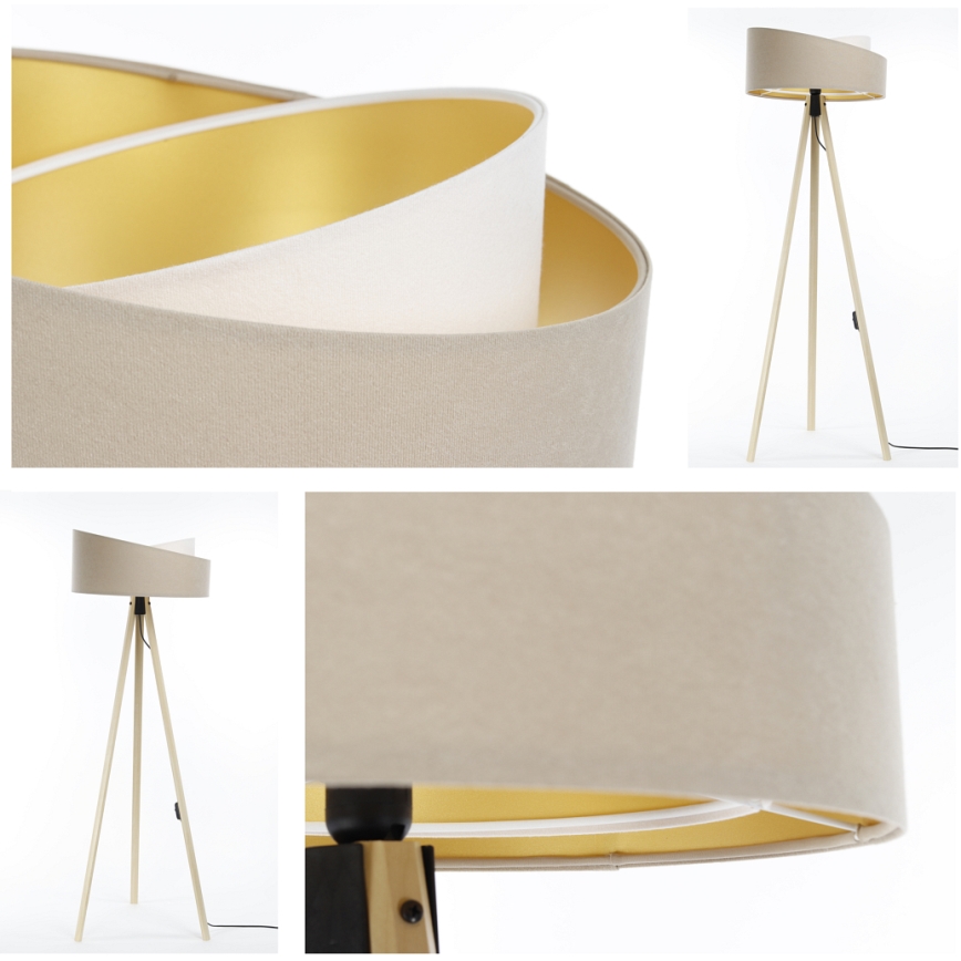 Lampadaire GALAXY 1xE27/60W/230V beige