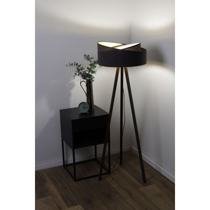 Lampadaire GALAXY 1xE27/60W/230V gris/marron