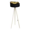 Lampadaire GALAXY 1xE27/60W/230V noir/beige