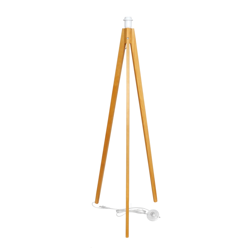 Lampadaire HELEN 1xE27/15W/230V crème/doré/chêne