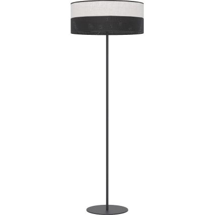 Lampadaire KARBON 1xE27/15W/230V noir/gris
