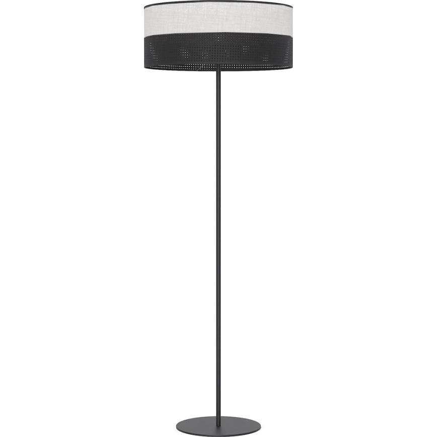 Lampadaire KARBON 1xE27/15W/230V noir/gris