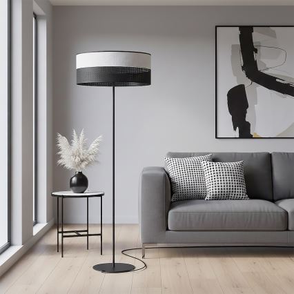 Lampadaire KARBON 1xE27/15W/230V noir/gris