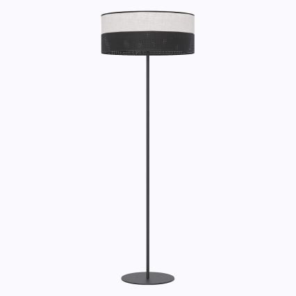 Lampadaire KARBON 1xE27/15W/230V noir/gris