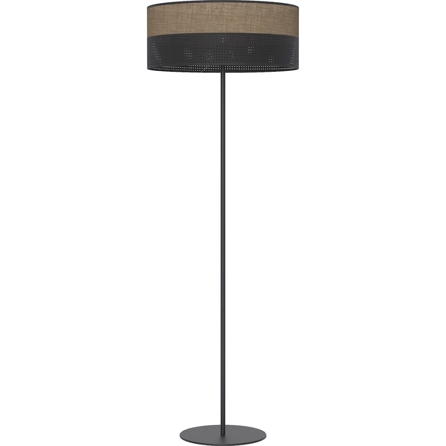 Lampadaire KARBON 1xE27/15W/230V noir/marron