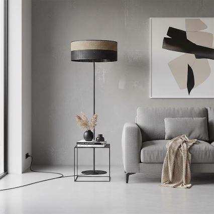 Lampadaire KARBON 1xE27/15W/230V noir/marron