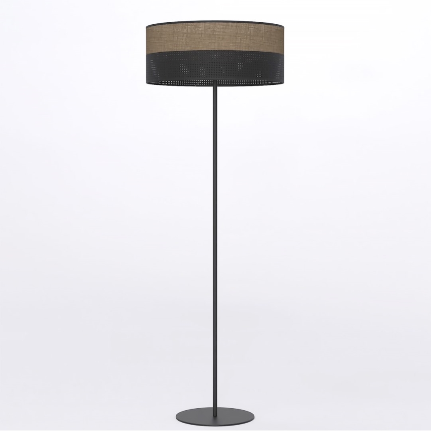 Lampadaire KARBON 1xE27/15W/230V noir/marron