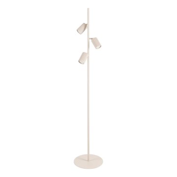 Lampadaire KARBON 3xGU10/10W/230V crème