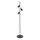 Lampadaire KARBON 3xGU10/10W/230V noir