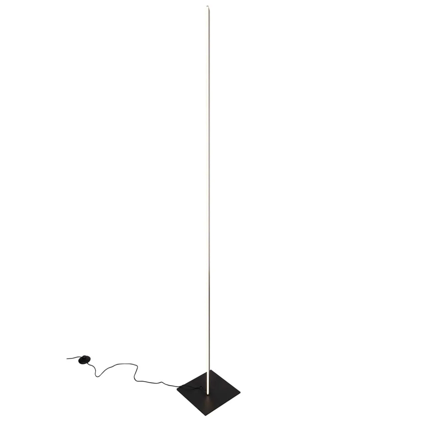 Lampadaire LED BERNADETTA, 28 W, 230 V, 4000 K, noir