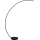 Lampadaire LED dimmable LED/28W/230V 3000-6500K + télécommande
