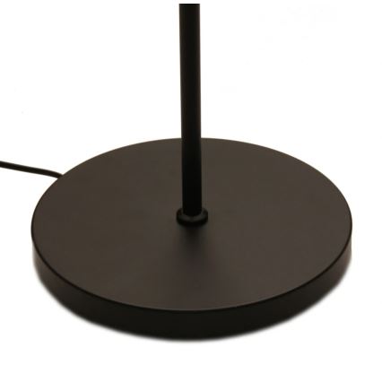 Lampadaire LED NORA à intensité réglable — LED 25 W, 230 V, 2200/3000/4000 K + LED 5 W 3000 K, noir, avec télécommande