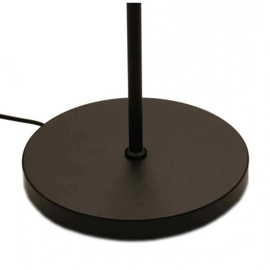 Lampadaire LED NORA à intensité réglable — LED 25 W, 230 V, 2200/3000/4000 K + LED 5 W 3000 K, noir, avec télécommande