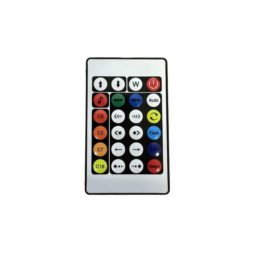 Lampadaire LED RGBW  à intensité variable LED/12W/230V + télécommande