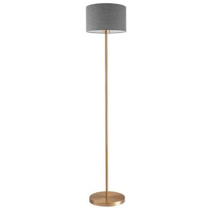 Lampadaire LED TUNJA 1xE27/20W/230V Ø 30 cm doré/gris