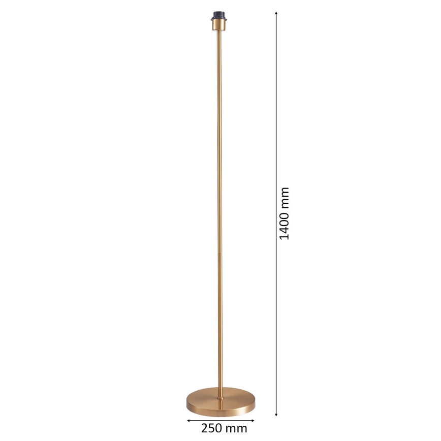 Lampadaire LED TUNJA 1xE27/20W/230V Ø 30 cm doré/gris