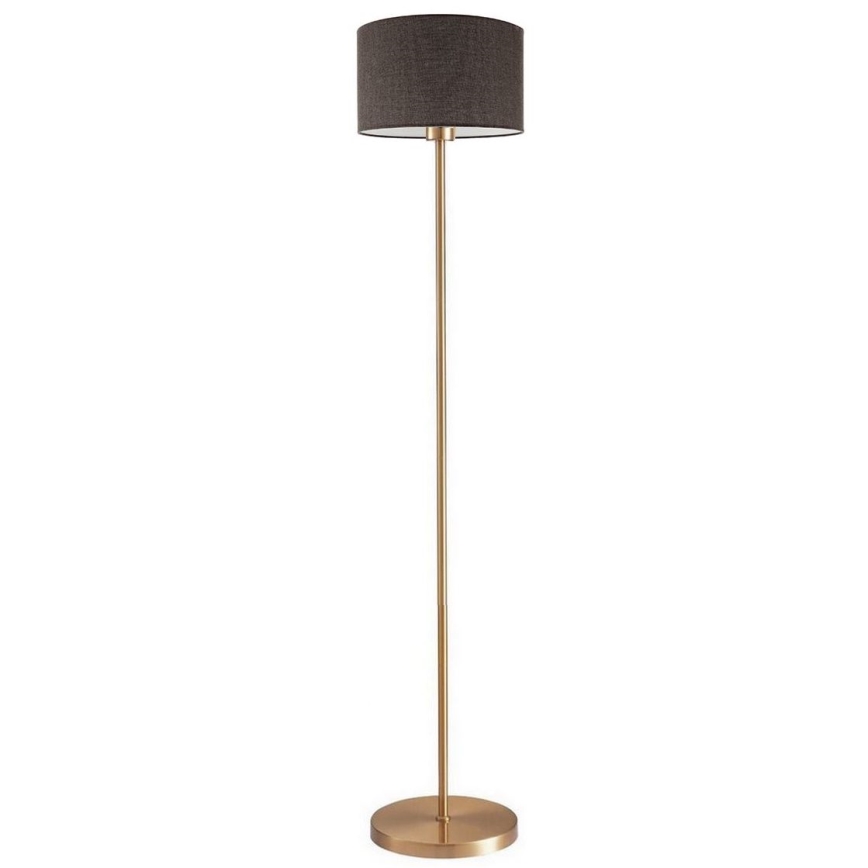Lampadaire LED TUNJA 1xE27/20W/230V Ø 30 cm doré/marron