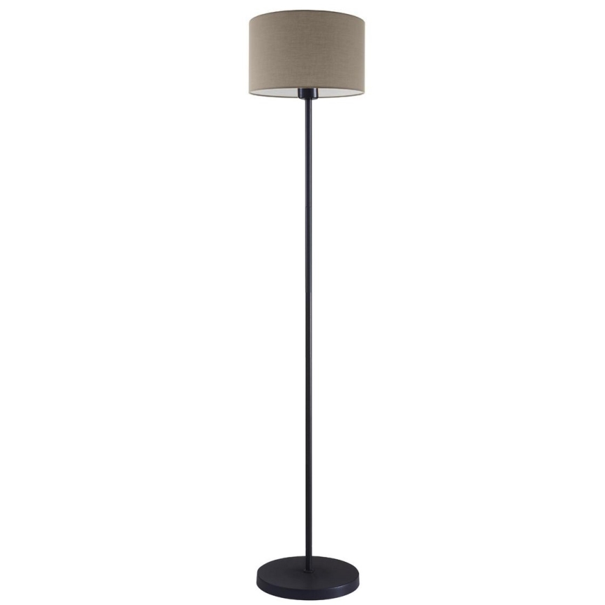 Lampadaire LED TUNJA 1xE27/20W/230V Ø 30 cm noir/taupe