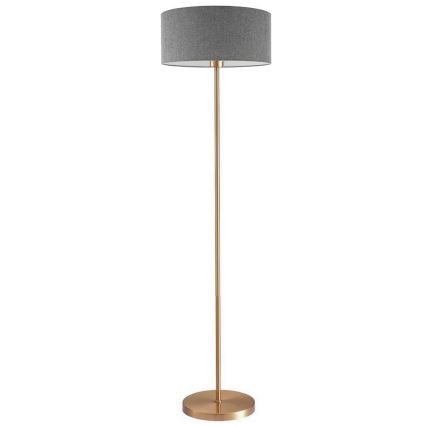 Lampadaire LED TUNJA 1xE27/20W/230V Ø 38 cm doré/gris