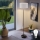 Lampadaire LED TUNJA 1xE27/20W/230V Ø 38 cm noir/blanc