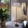 Lampadaire LED TUNJA 1xE27/20W/230V Ø 38 cm noir/blanc