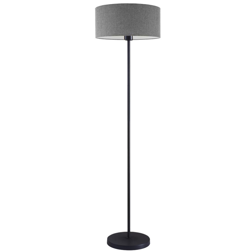 Lampadaire LED TUNJA 1xE27/20W/230V Ø 38 cm noir/gris